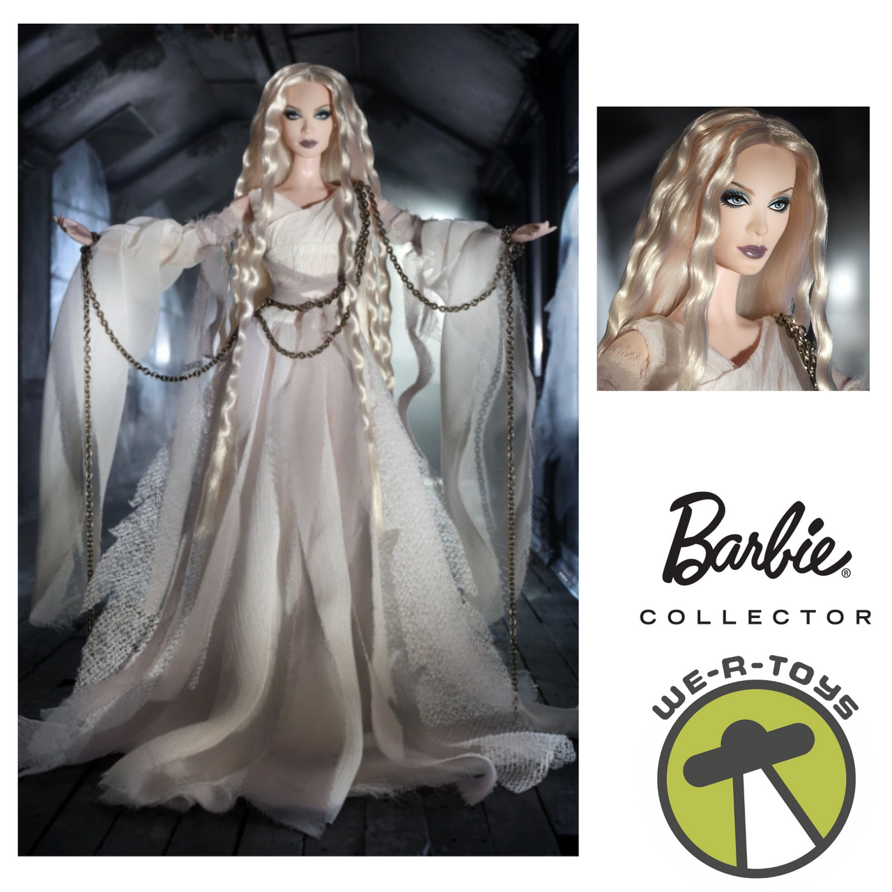 Barbie Bella Esme Haunted Beauty Ghost Twilight Pink Label 2012 Avec Accessoires