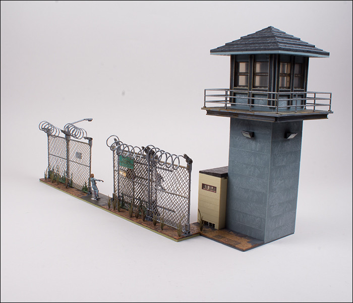 AMC The Walking Dead Prison Tower & Gate Building Set 2014