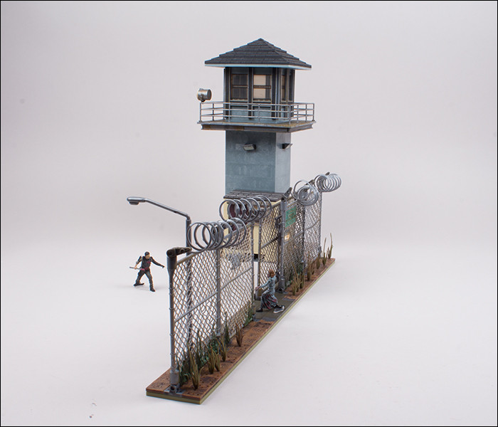 AMC The Walking Dead Prison Tower & Gate Building Set 2014