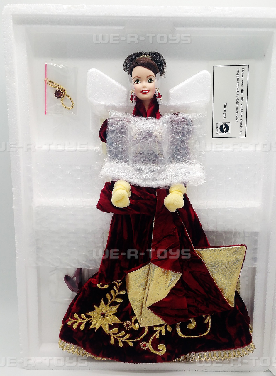 Barbie Holiday Ball Porcelain Doll 1997 Mattel #18326 - We-R-Toys