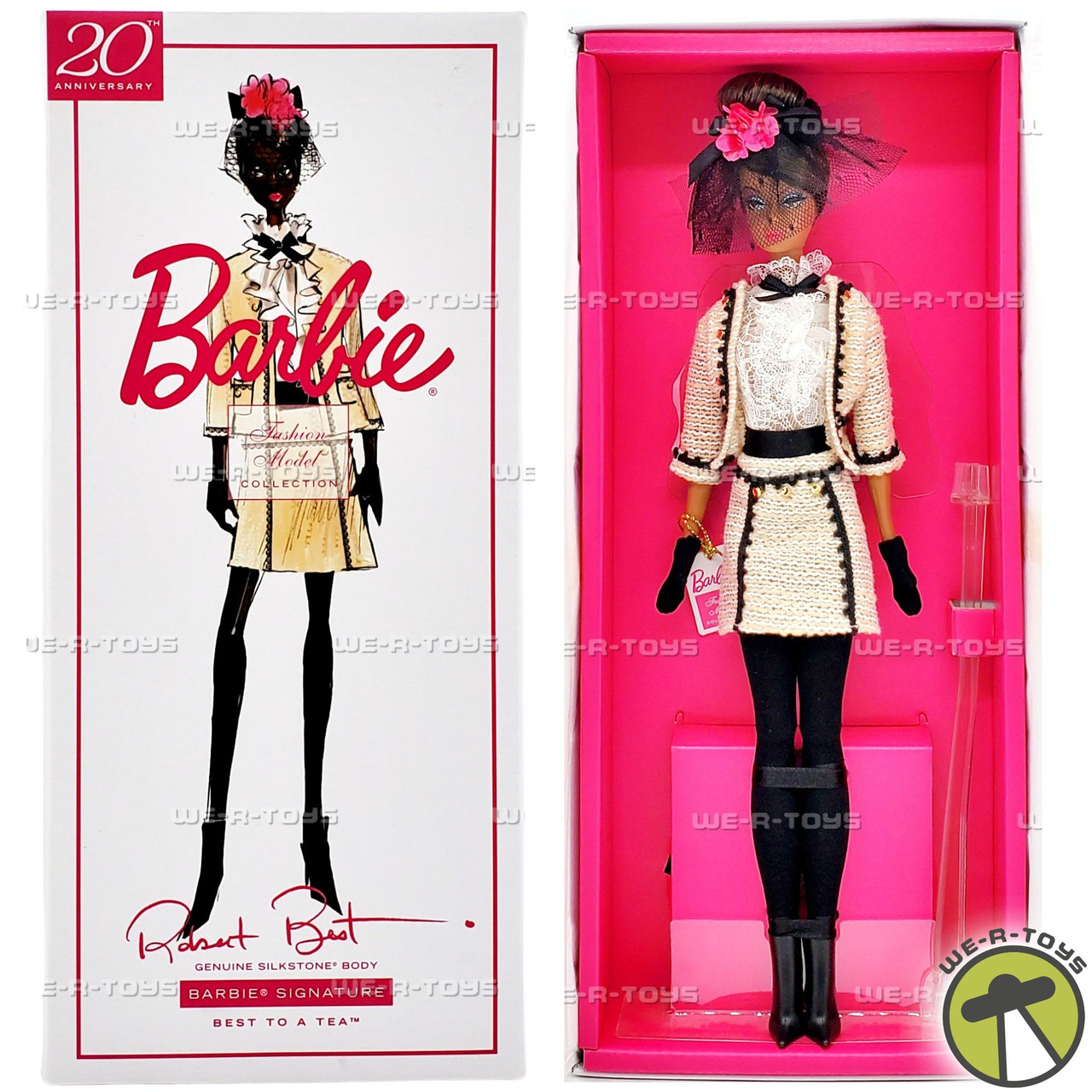 Mattel GHT65 Barbie Best To A Tea Bfmc Silkstone W/SHIPPER MINT 20th Anniver