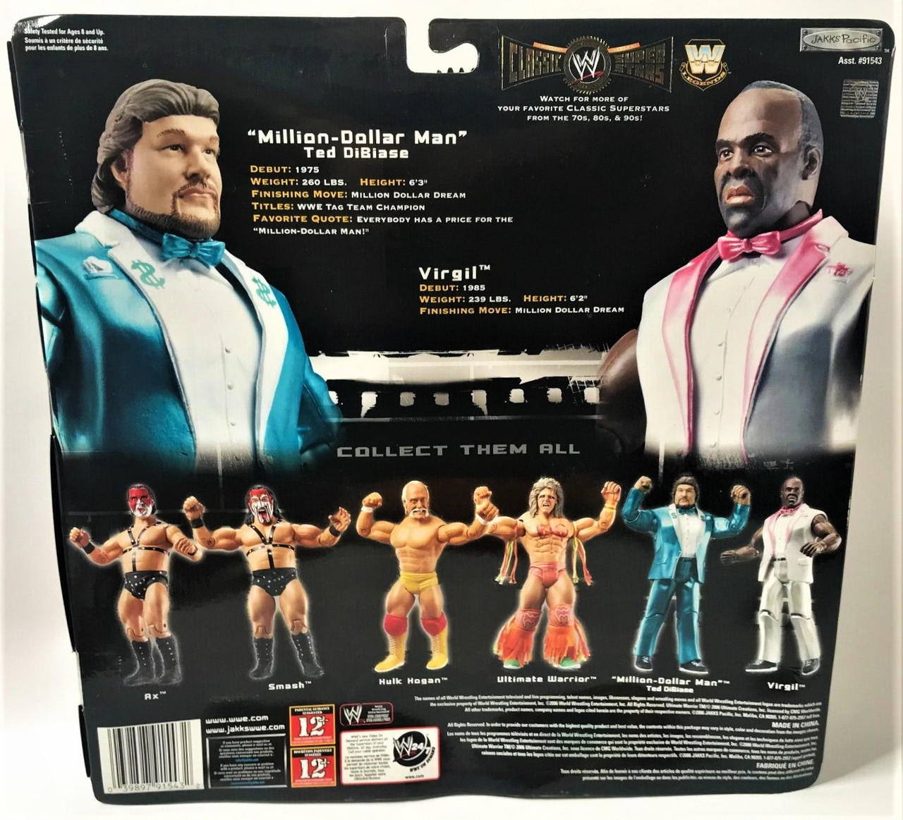 WWE Classic SuperStars Million-Dollar Man Ted DiBiase