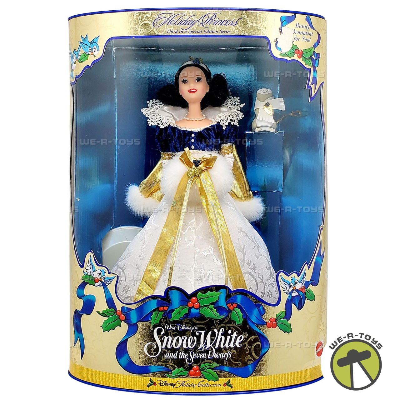 ディズニー　クリスマス　フィギュア　1998 Disney's Snow White Holiday Princess Doll with Ornament 1998