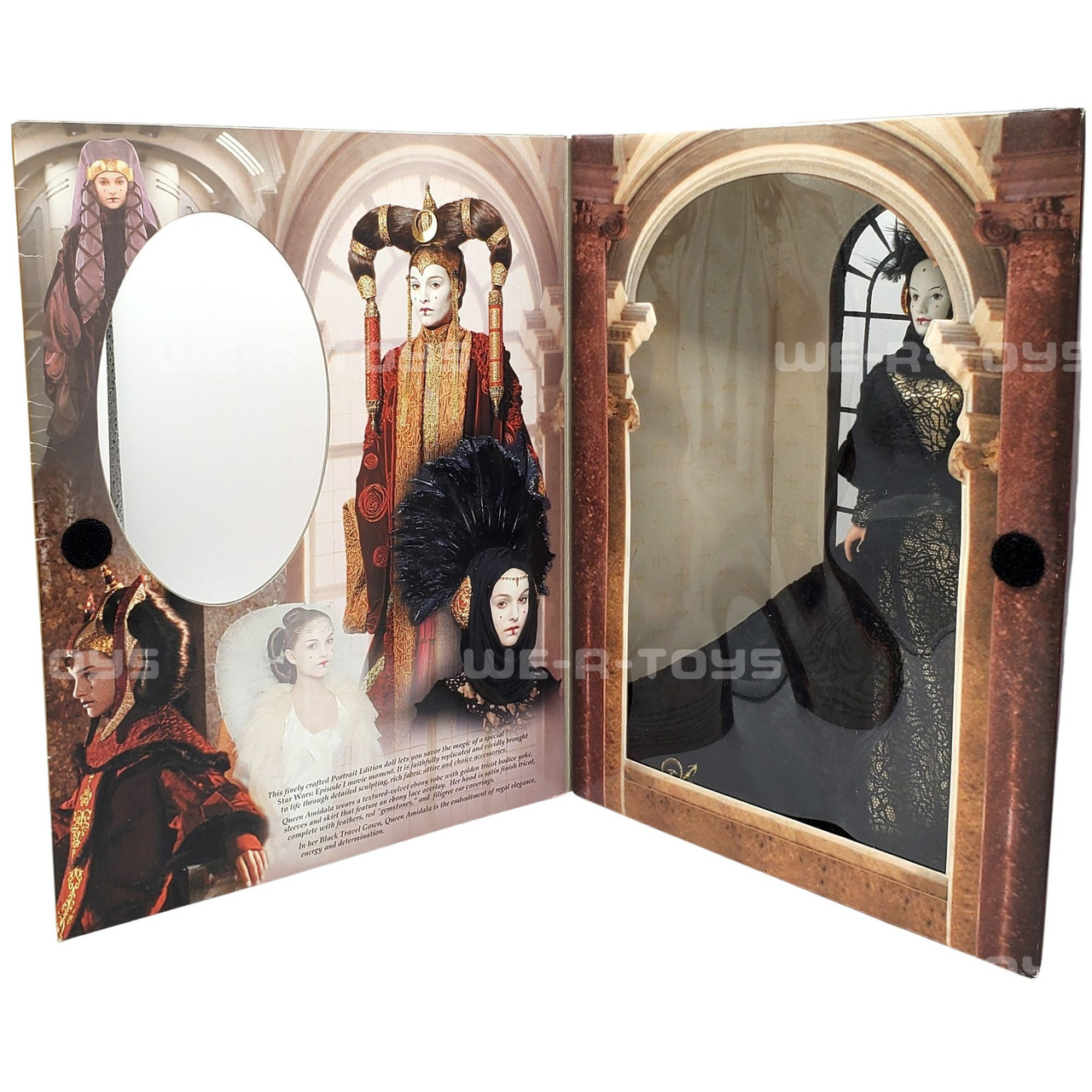 Star Wars Episode I Queen in Black Travel Gown Star Wars Episode I Queen in Black Travel Gown