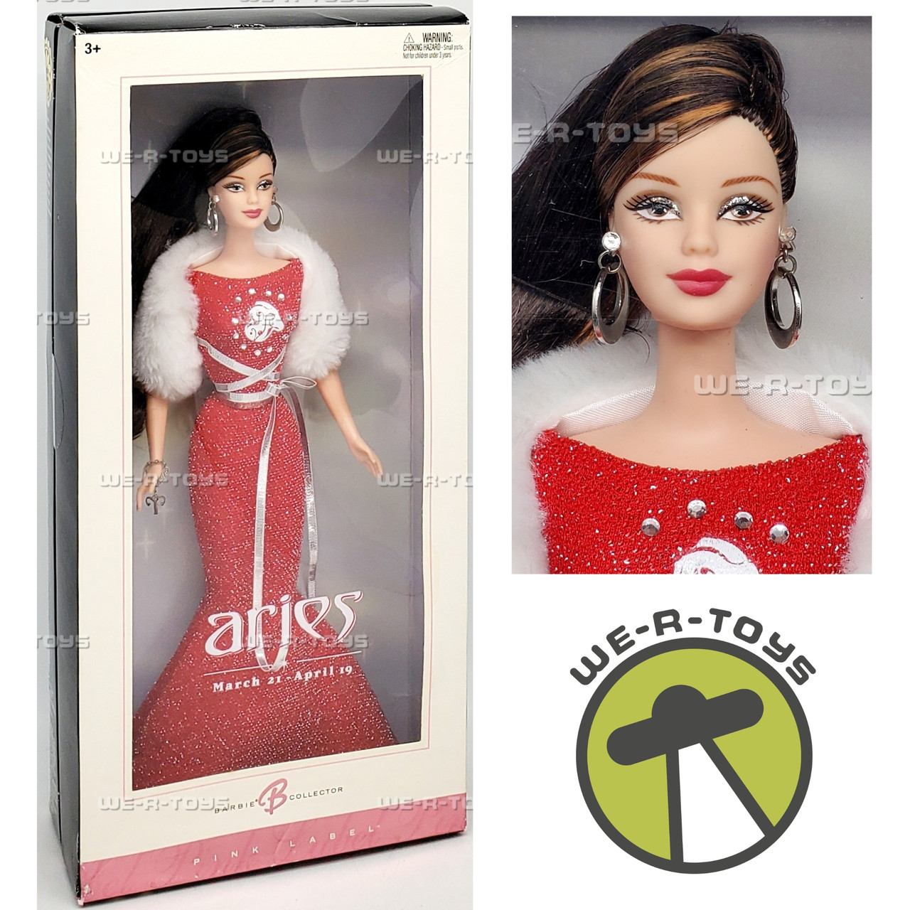 Barbie様ご確認用ページ Aries (March 21 - April 20) Barbie Doll Pink Label 2004 Mattel C6240