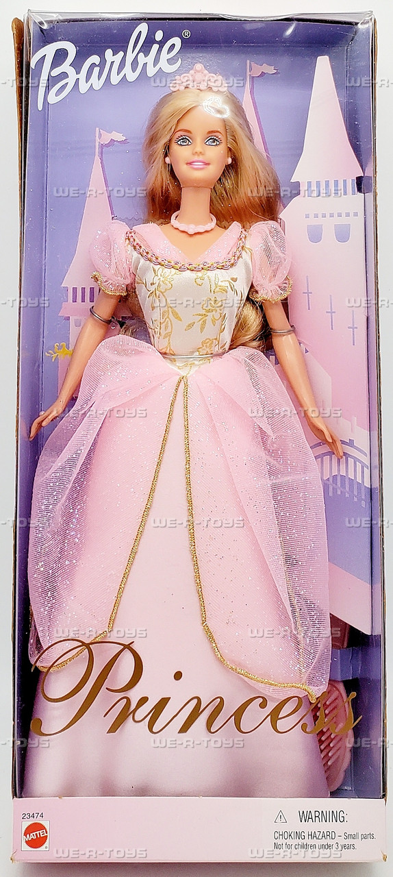 Princess Barbie Doll 1999 Mattel 23474 - We-R-Toys Princess Barbie Doll 1999 Mattel 23474 - We-R-Toys