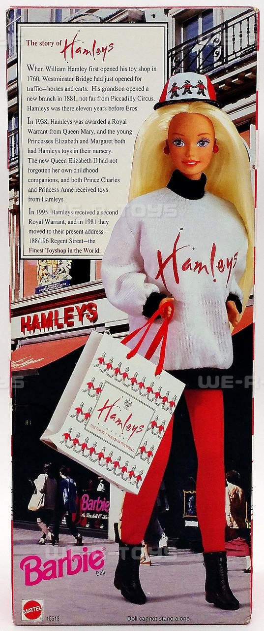 Hamleys West End Barbie Doll 1995 Mattel #15513