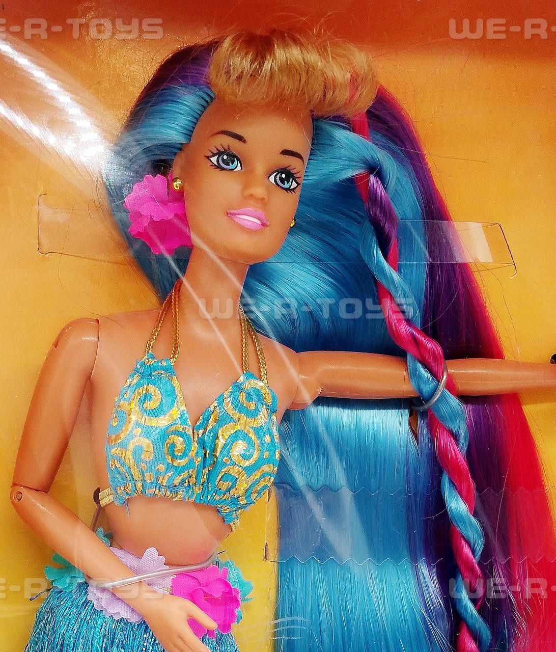 Hula Hair Teresa Barbie Doll 1996 Mattel #17049