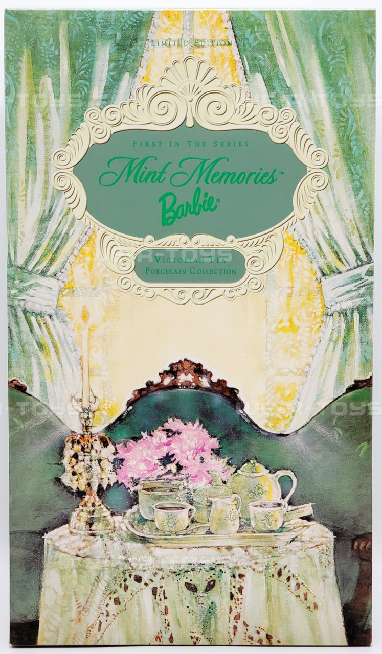 Mint Memories Barbie Doll Victorian Tea Porcelain Collection 1998