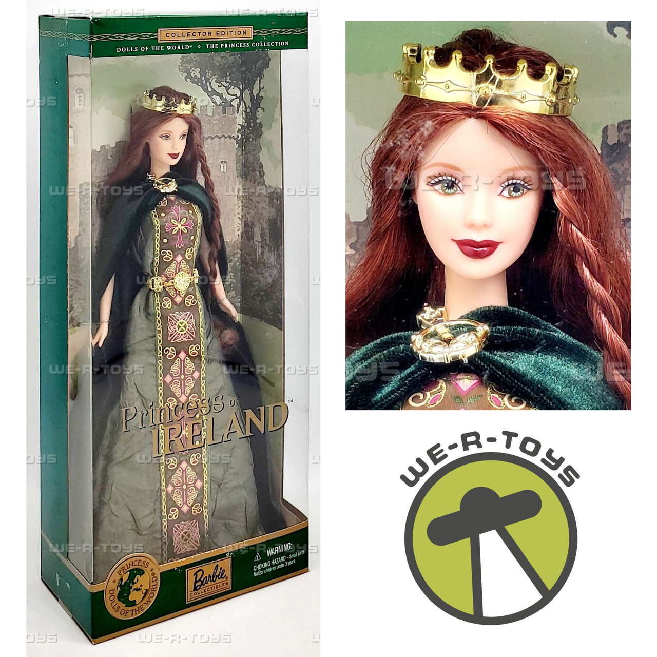 Princess of Ireland Dolls of the World Barbie Doll 2001 Mattel 53367