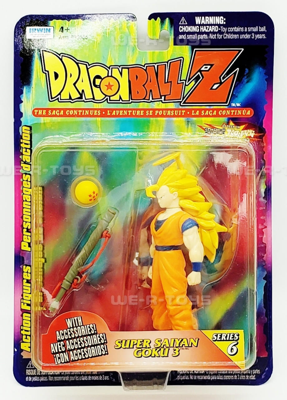Dragon Ball Z Series Super Saiyan Goku Figure Irwin Toys 1999