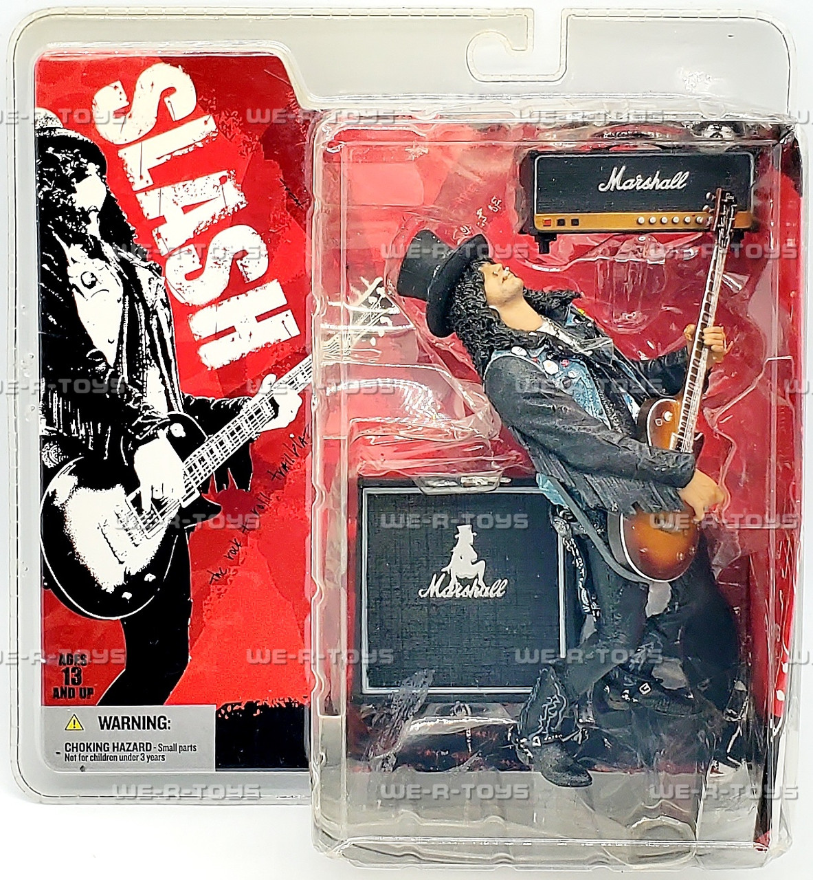 McFarlane Slash Guitarist Super Stage Figure 2005 McFarlane Toys