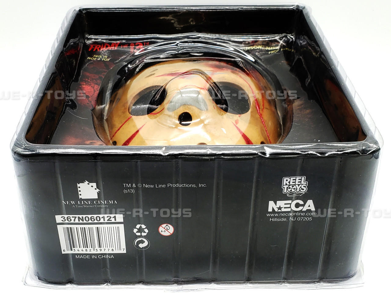 Friday the 13th Part 4 The Final Chapter Replica Jason Mask NECA OAK USED