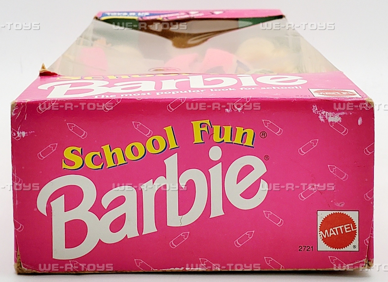 School Fun Barbie Doll Toys R Us Limited Edition 1991 Mattel