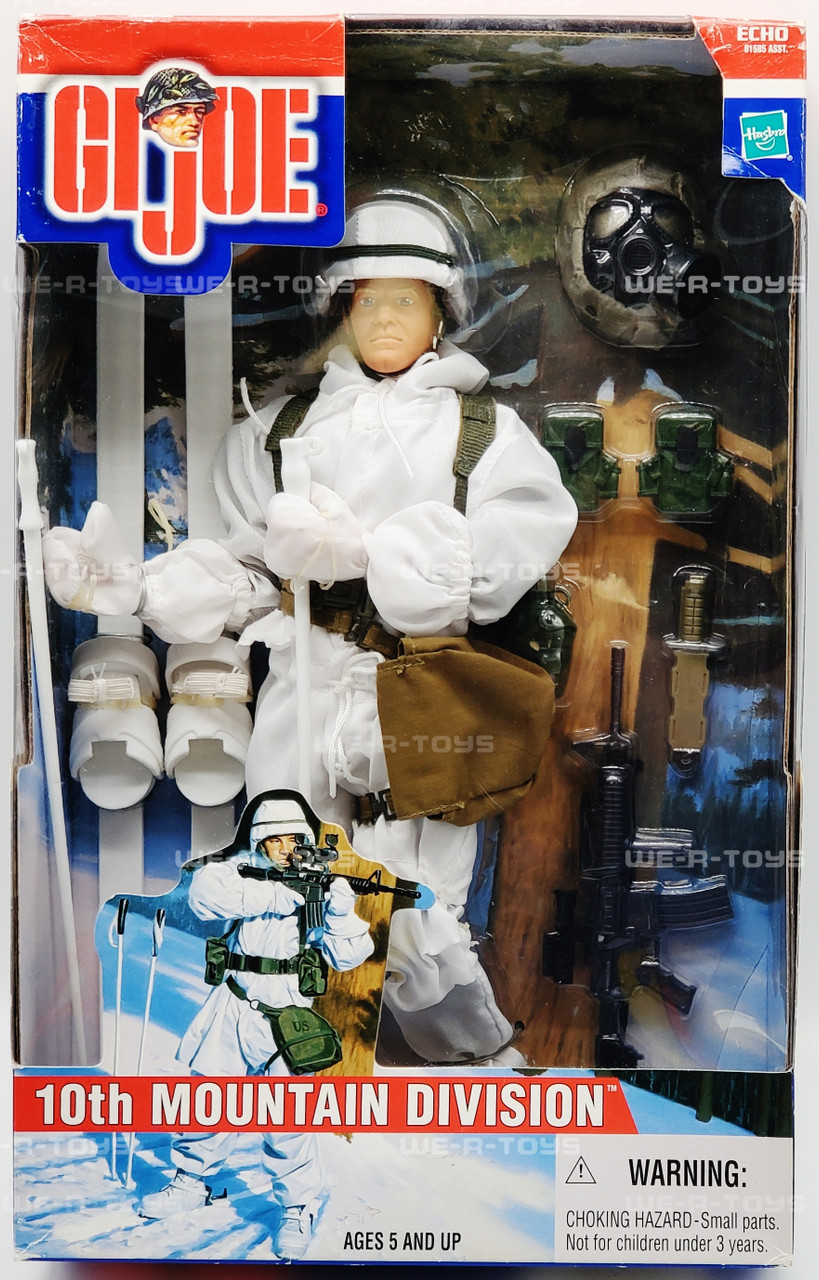 GI Joe 10th Mountain Division Action Figure Hasbro 2001 #81659 NEW