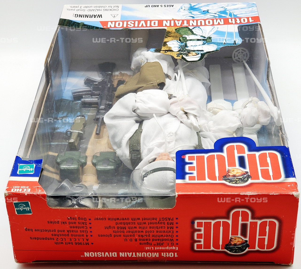 GI Joe 10th Mountain Division Action Figure Hasbro 2001 #81659 NEW
