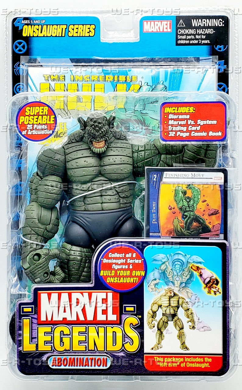 Marvel Legends Onslaught Series Abomination Action Figure 2006 Toy