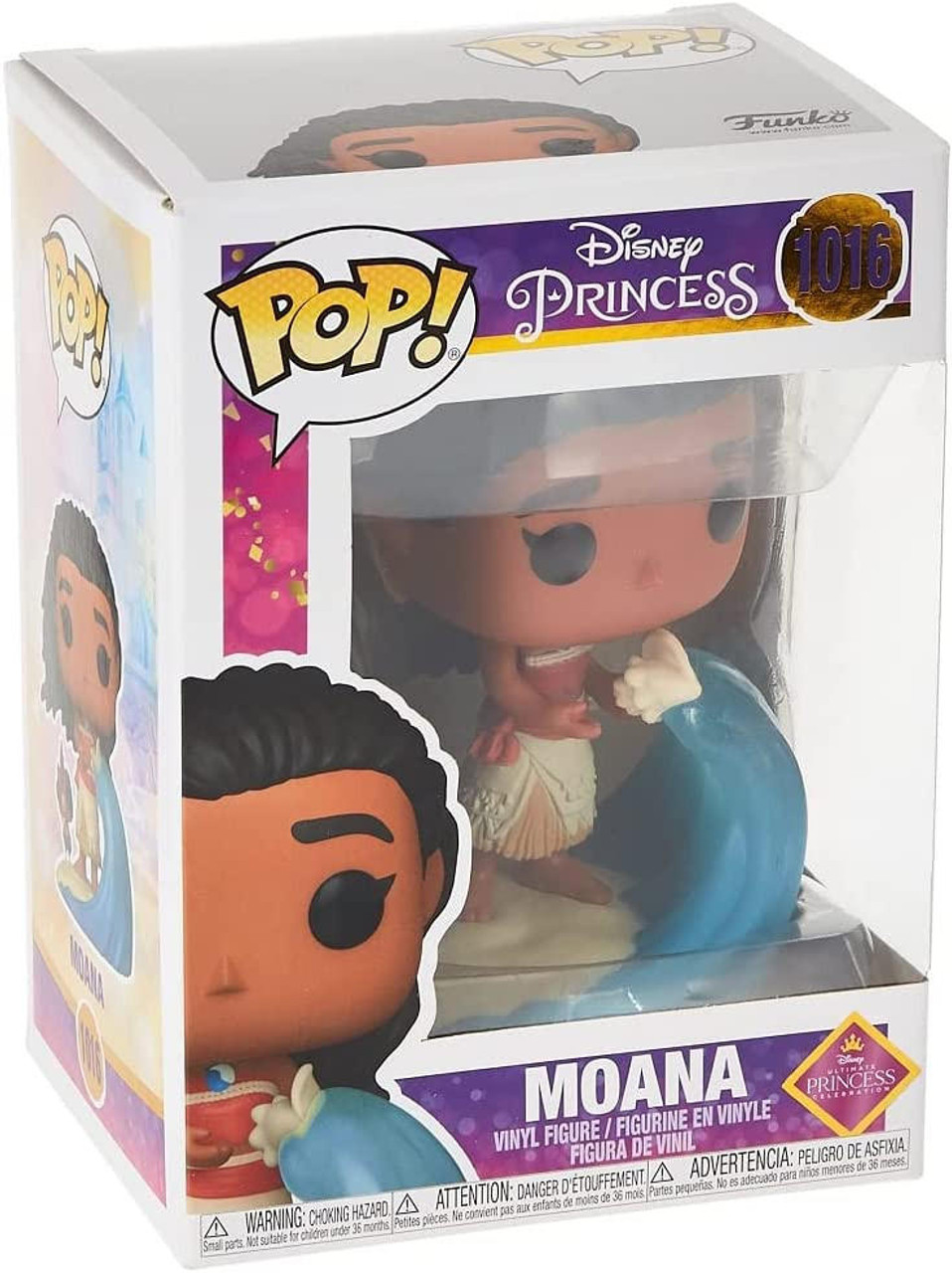 POP pack 4 figures Disney Vaiana Moana Exclusive