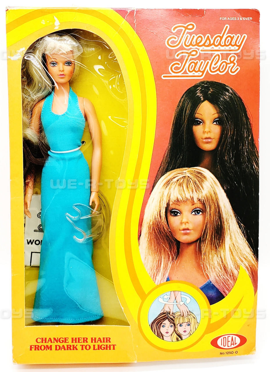 Tuesday Taylor Hair Changing Doll Ideal Toy Corp 1976 #1250