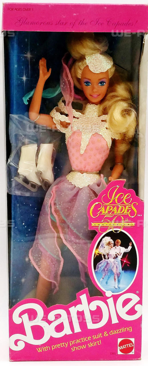 Ice Capades Barbie Doll 50th Anniversary 1989 Mattel #7365 - We-R-Toys