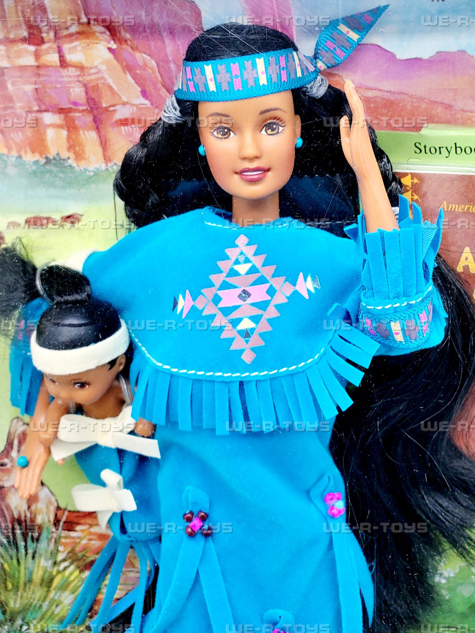 American Indian Barbie Doll American Stories Series 1996 Mattel