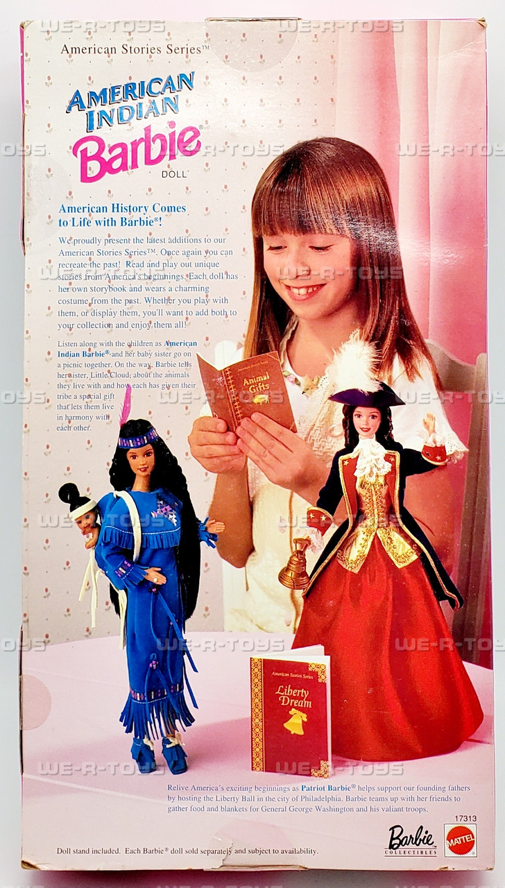 American Indian Barbie Doll American Stories Series 1996 Mattel