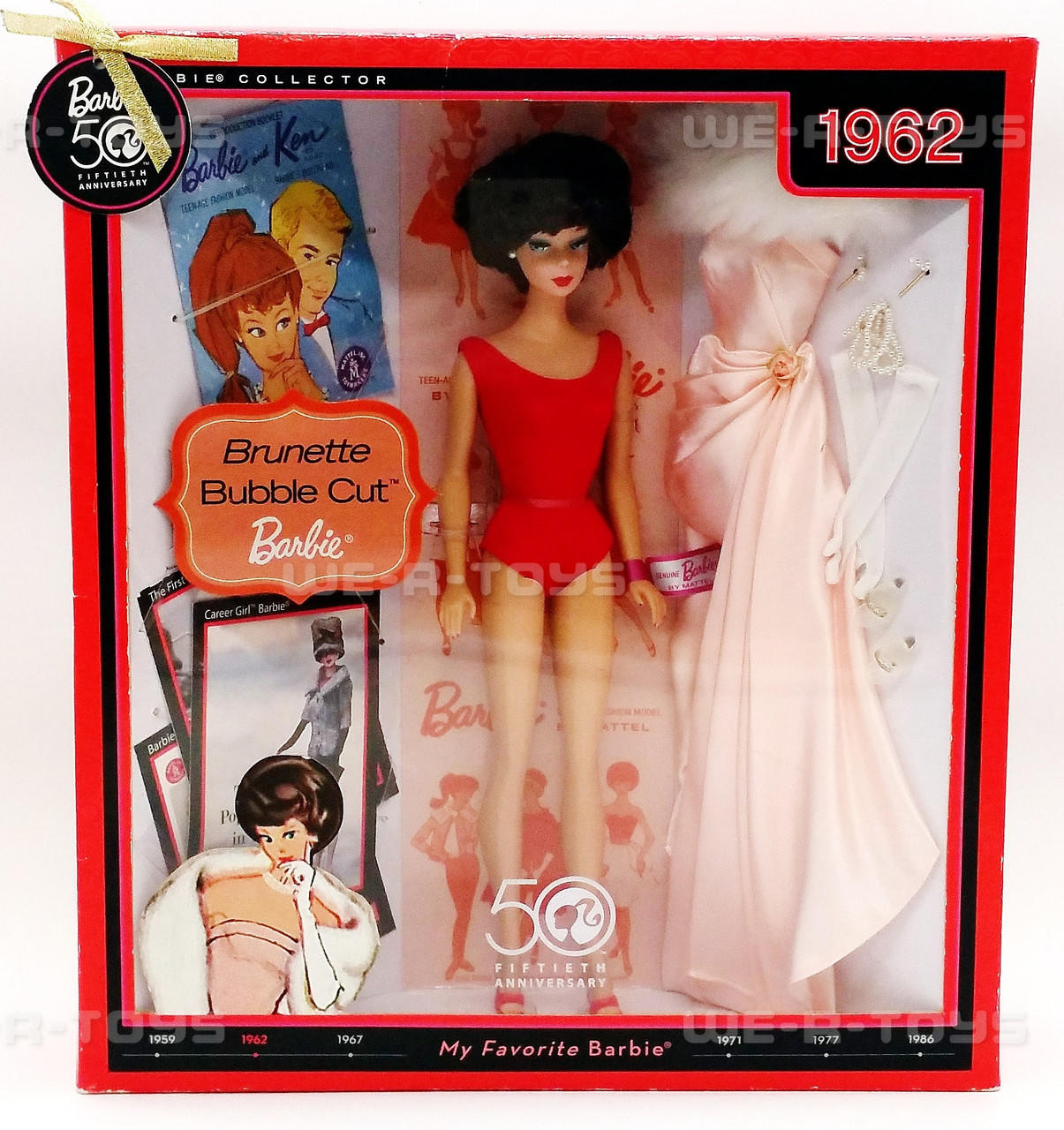 My Favorite Barbie Doll 1962 Time Capsule 2008 Mattel # #N4975