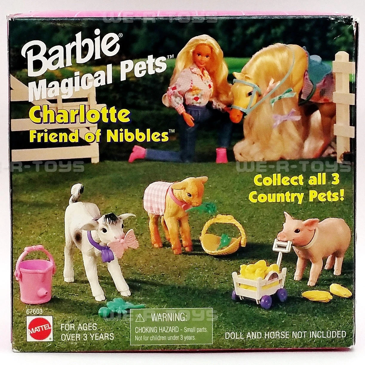 Barbie Magical Pets Charlotte Friend of Nibbles 1997 Mattel #67603