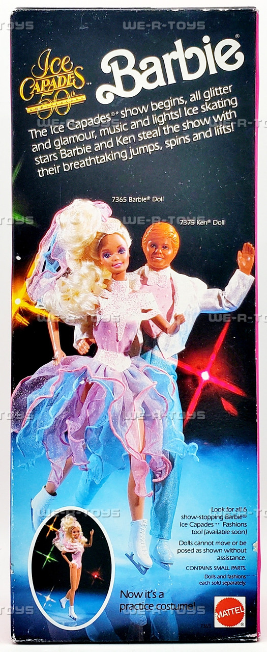 Ice Capades Barbie Doll 1989 50th Anniversary Mattel #7365