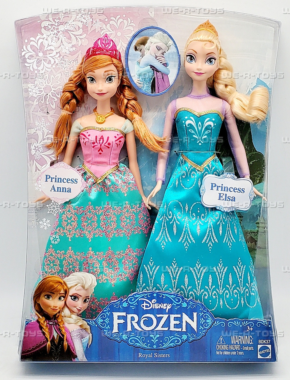 Disney Frozen Royal Sisters Doll Set Princess Anna Princess Elsa