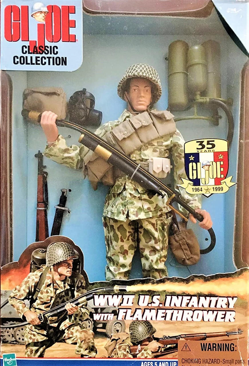 GI Joe WWII U.S. Infantry with Flamethrower 12