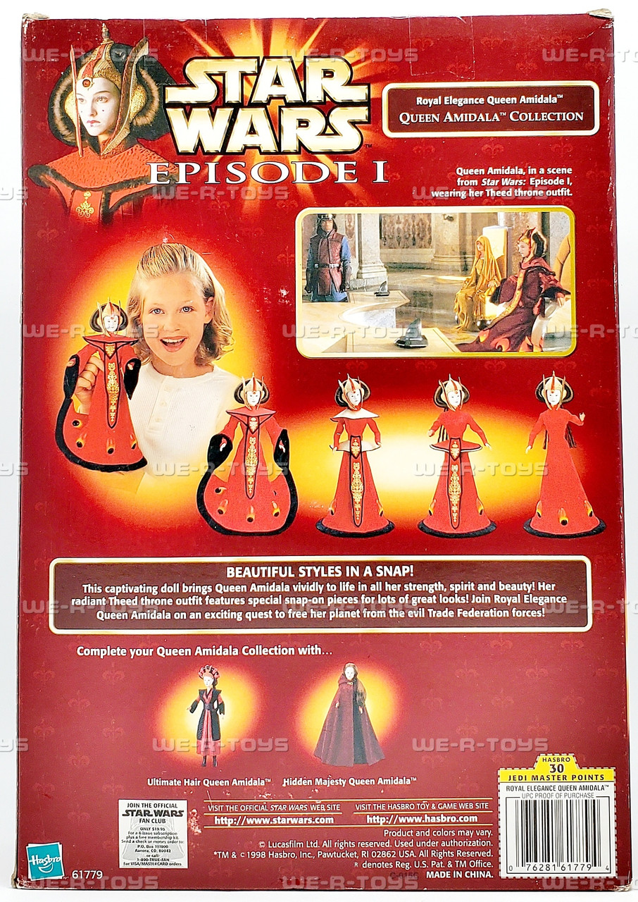 Royal Elegance Queen Amidala Star Wars Episode 1 Doll 1998