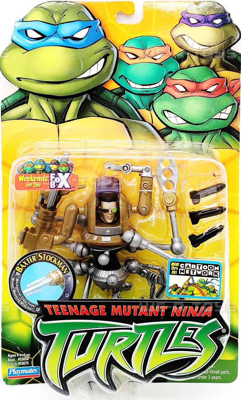 FIGURINE TORTUES NINJA vintage Baxter Stockman playmates toys 1989 EUR