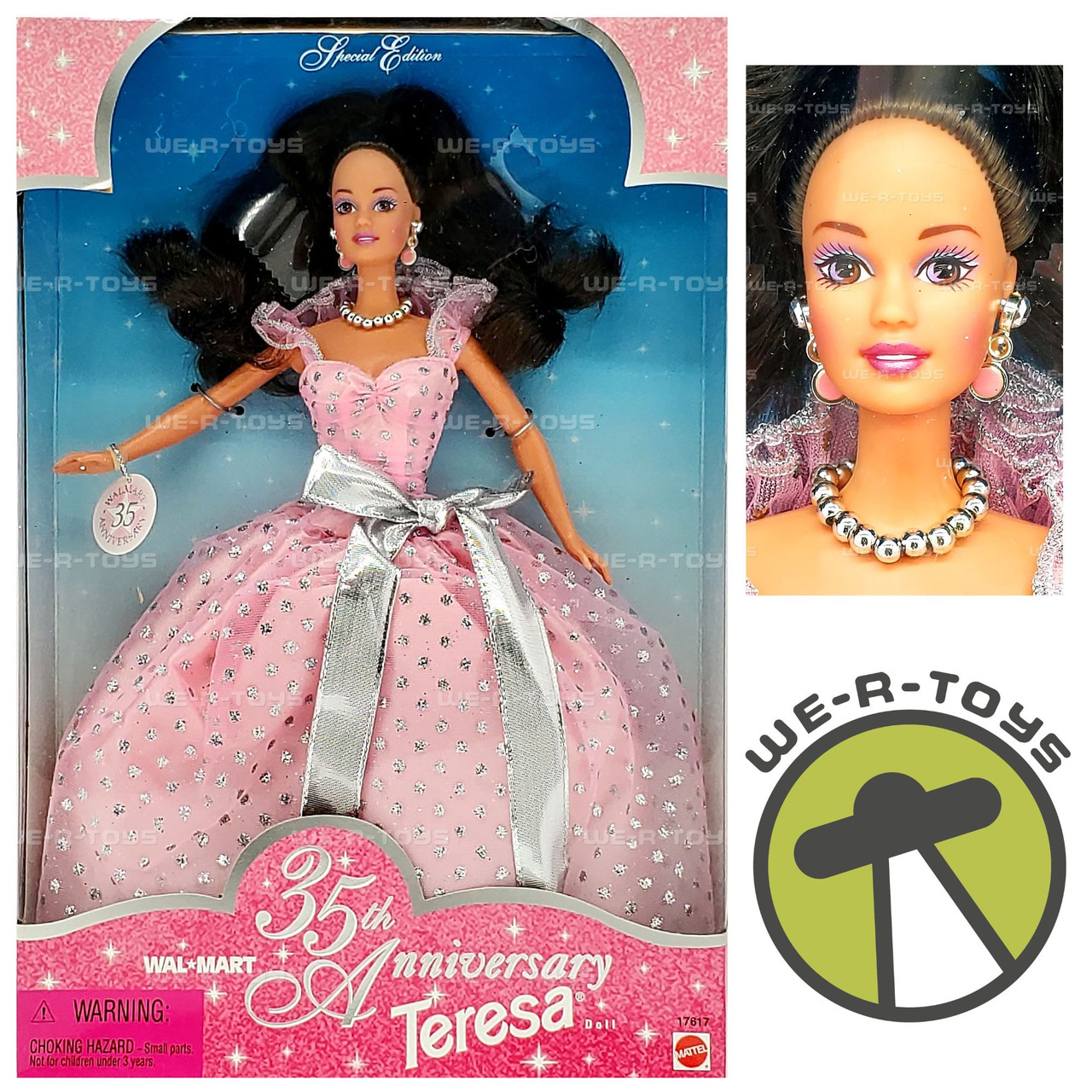 Wal-Mart 35th Anniversary Teresa Barbie Doll Special Edition 1997