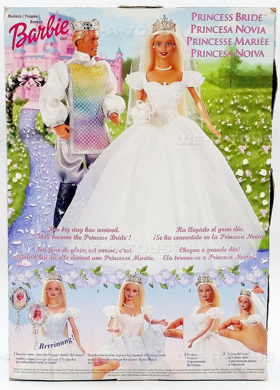 Princess Bride Barbie Doll 2000 Mattel #28251 - We-R-Toys