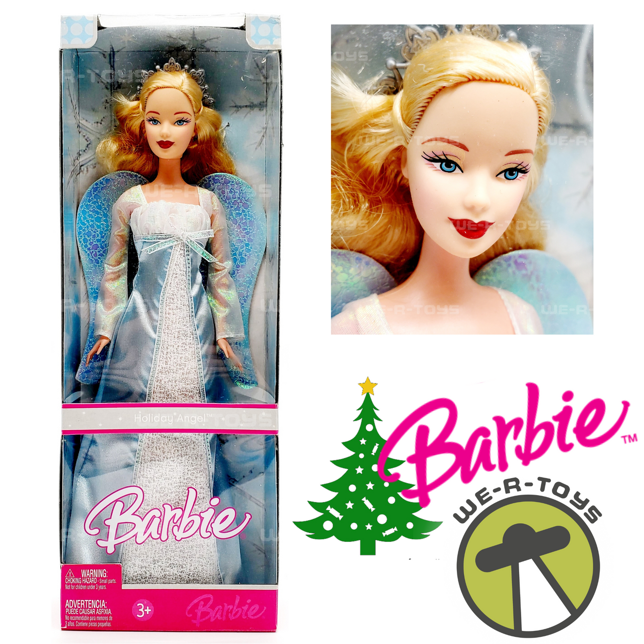 Holiday Angel Barbie Doll 2006 Mattel J0590