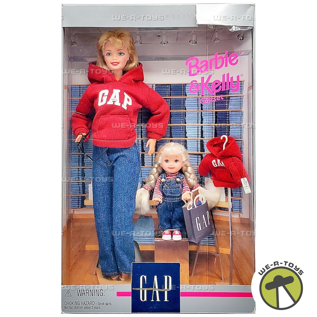 The Gap Barbie & Kelly Giftset Special Edition 1997 Mattel #18547
