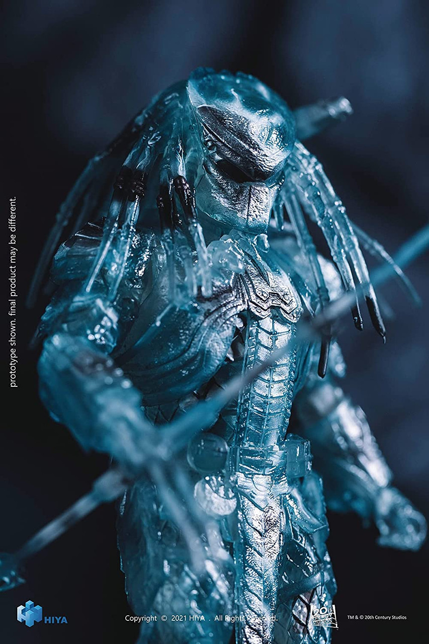 Hiya Toys Alien vs Predator Active Camouflage Scar 1:18 Scale