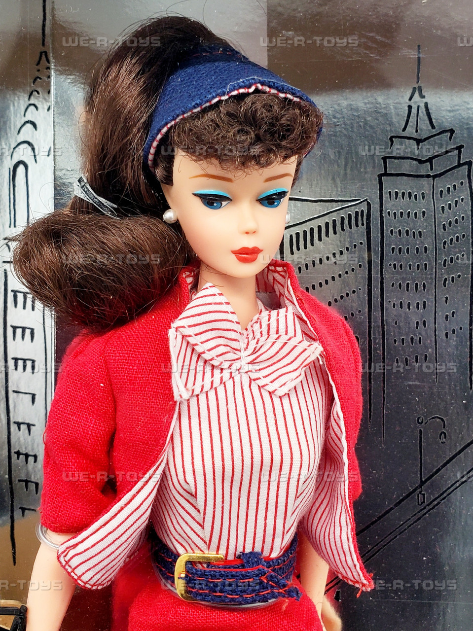 Busy Gal Barbie 1960 Reproduction Limited Edition Doll 1995 Mattel