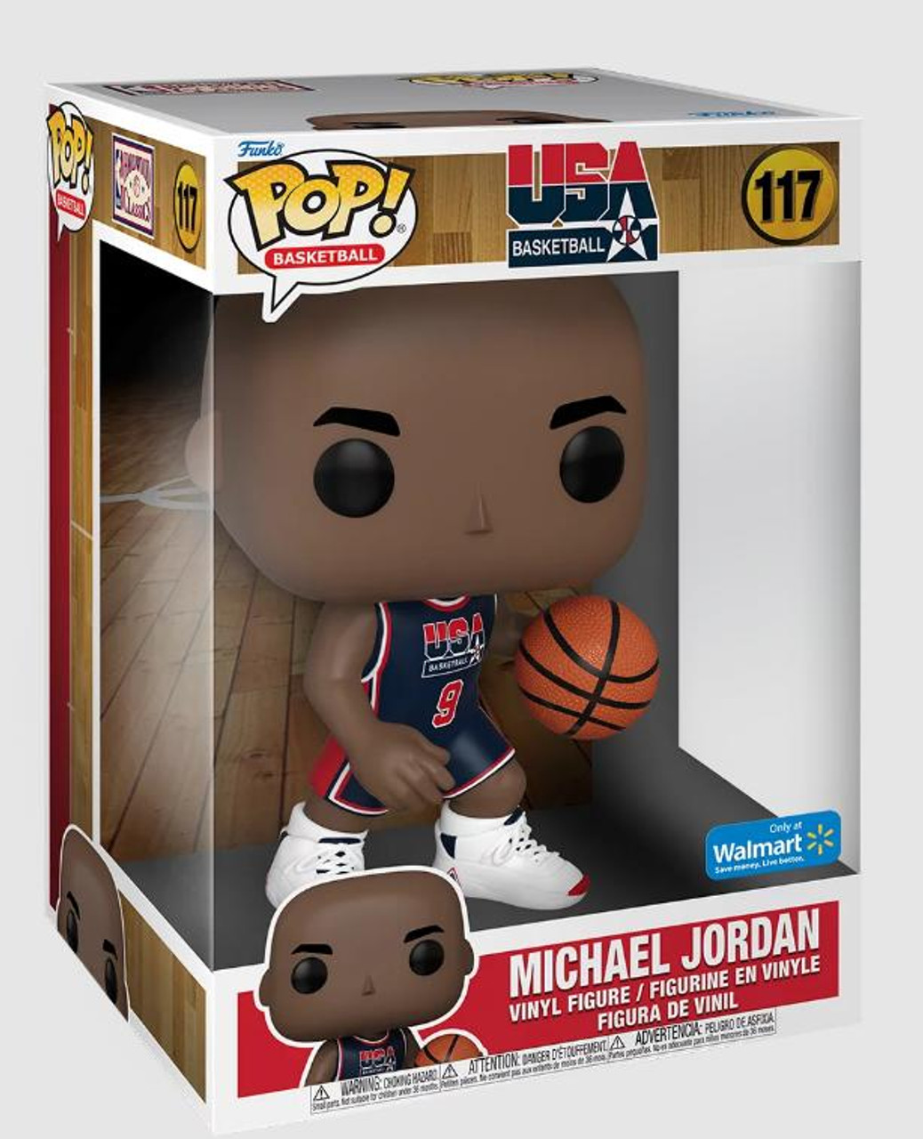 Figurine Michael Jordan Team Usa Super Oversized / Usa Basketball / Funko Pop  Basketball 117 / Exclusive Special Edition