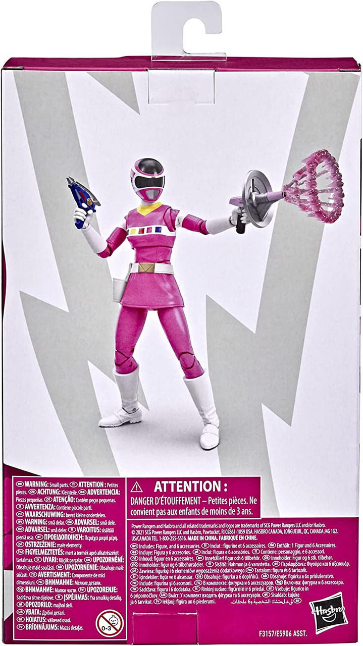 Power Rangers Lightning Collection In Space Pink Ranger 6" Action Figure -  We-R-Toys