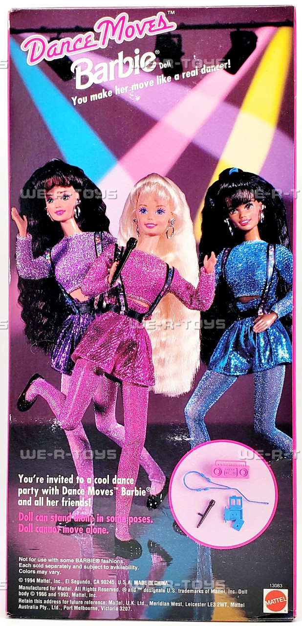Dance Moves Barbie Doll 1994 Mattel 13083 - We-R-Toys