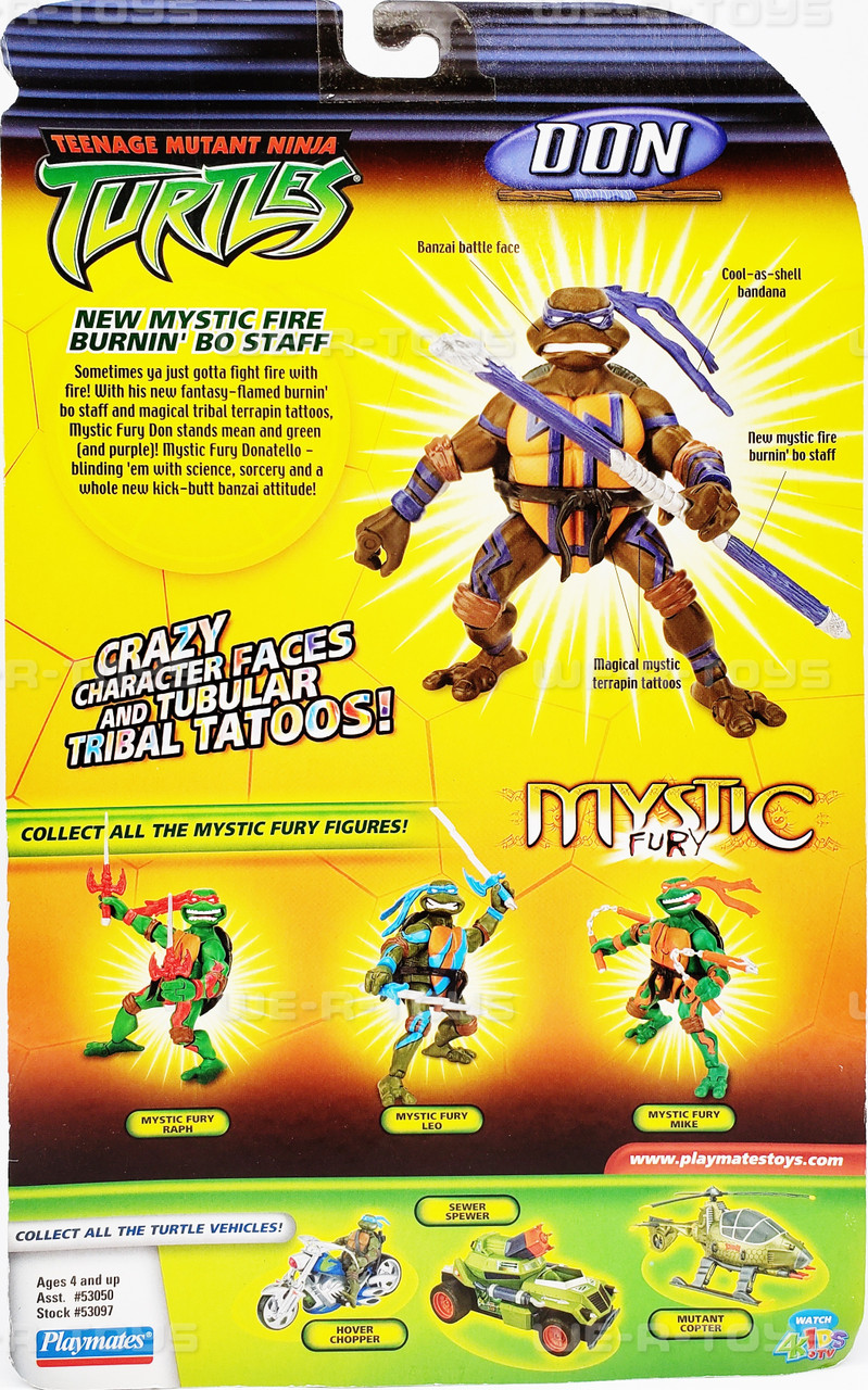 Teenage Mutant Ninja Turtles Mystic Fury Donatello Figure
