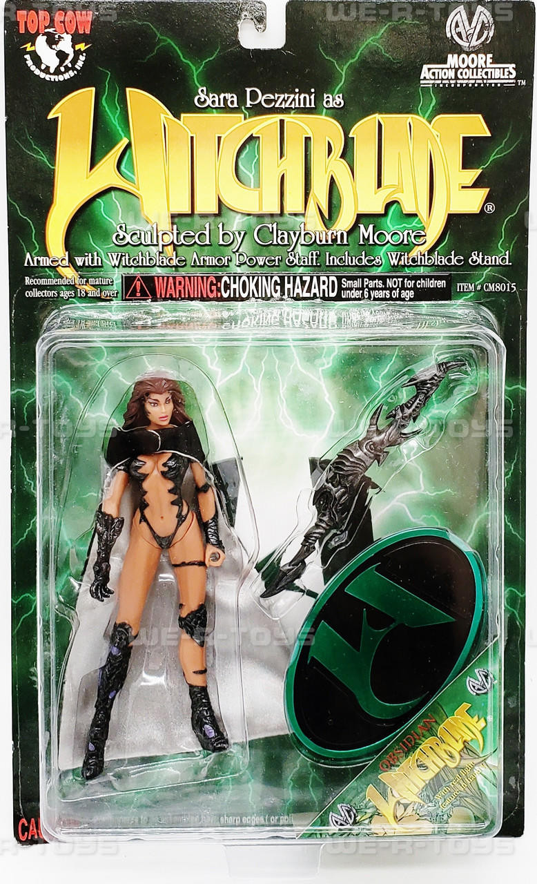Witchblade Obsidian Sara Pezzini Figure Moore Action Collectibles #CM8015  NEW - We-R-Toys