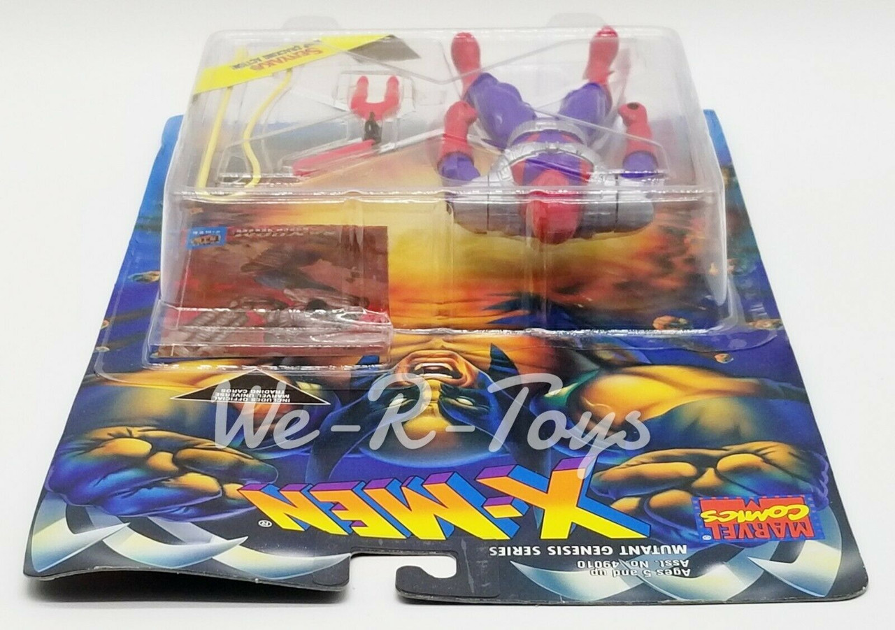 X-Men Senyaka Action Figure Whip Cracking Action Marvel 1995