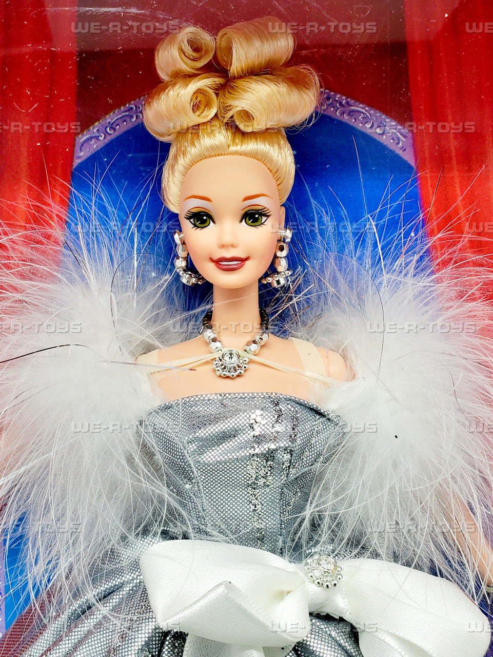 silver dress barbie Silver Royale Special Edition Barbie Doll 1996 Mattel 15952