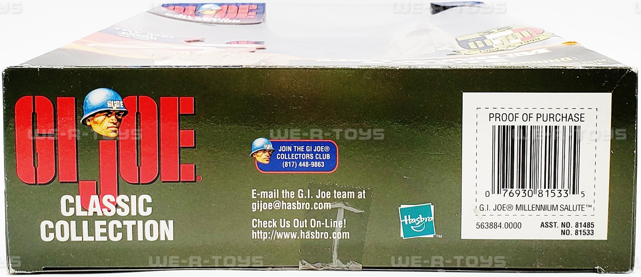 Gi joe outlet millennium series collection