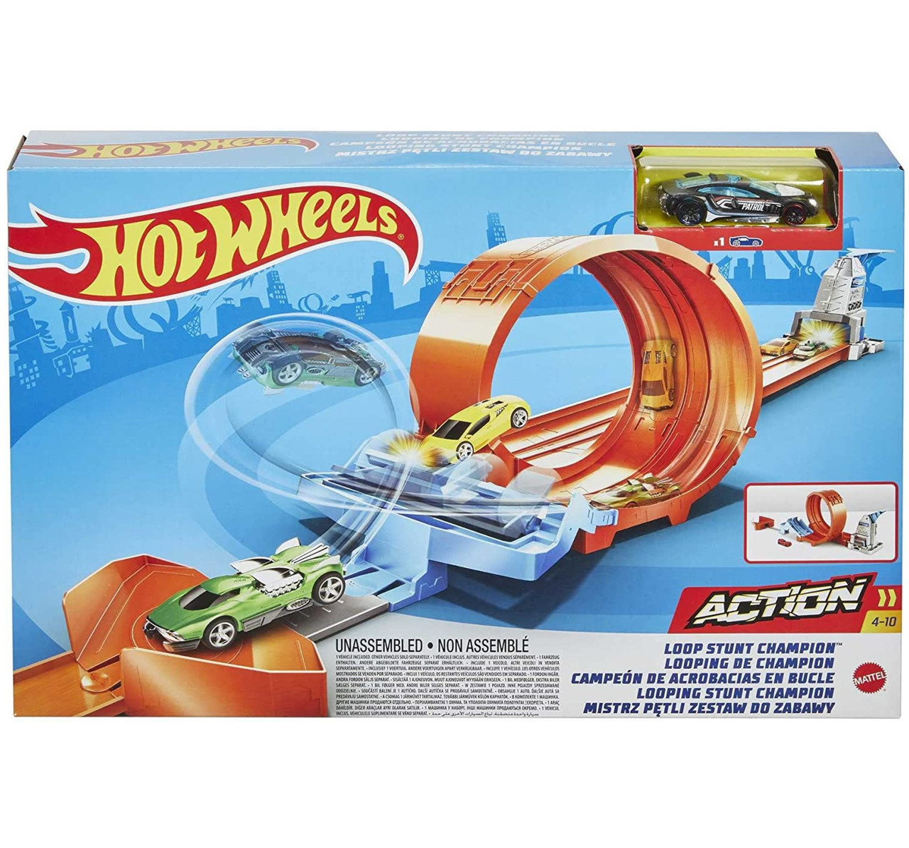 Hot Wheels Set de Acrobacias - Mattel