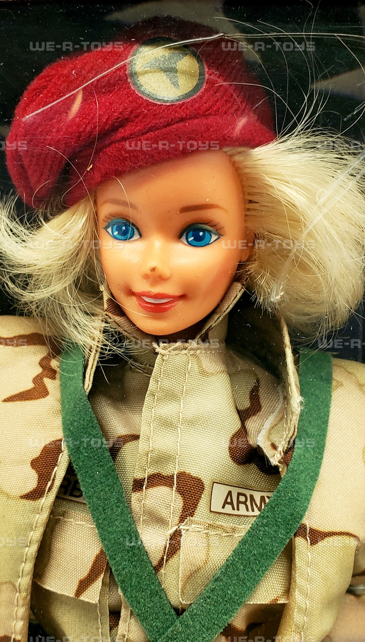 Stars 'n Stripes Special Edition Army Barbie Doll 1992 Mattel 1234