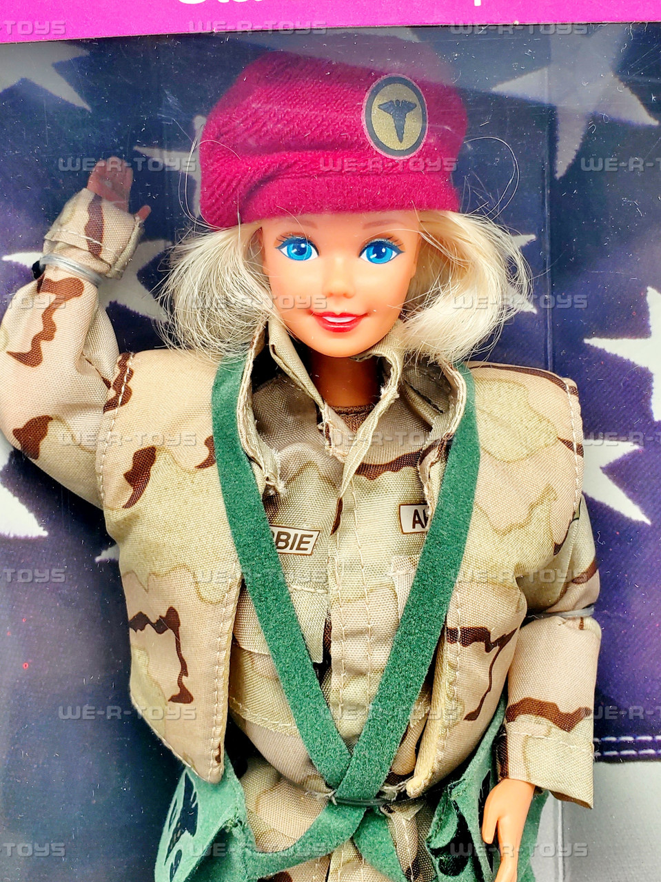 Stars 'n Stripes Special Edition Army Barbie Doll 1992 Mattel 1234